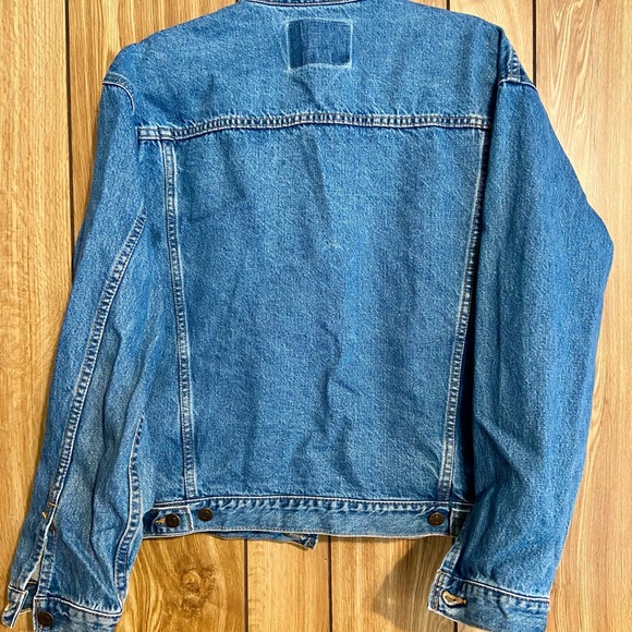 VINTAGE iD WEAR Men’s denim jacket Size M - Picture 4 of 4